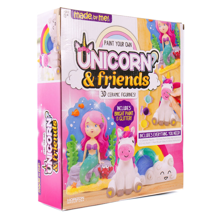 Made by Me Paint Your Own Unicorn & Friends Figurine Set
