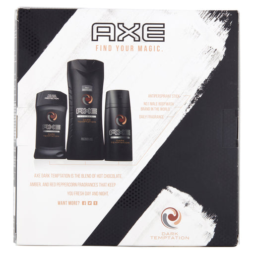 AXE Regimen Gift Set for Men Dark Temptation 3 Pc