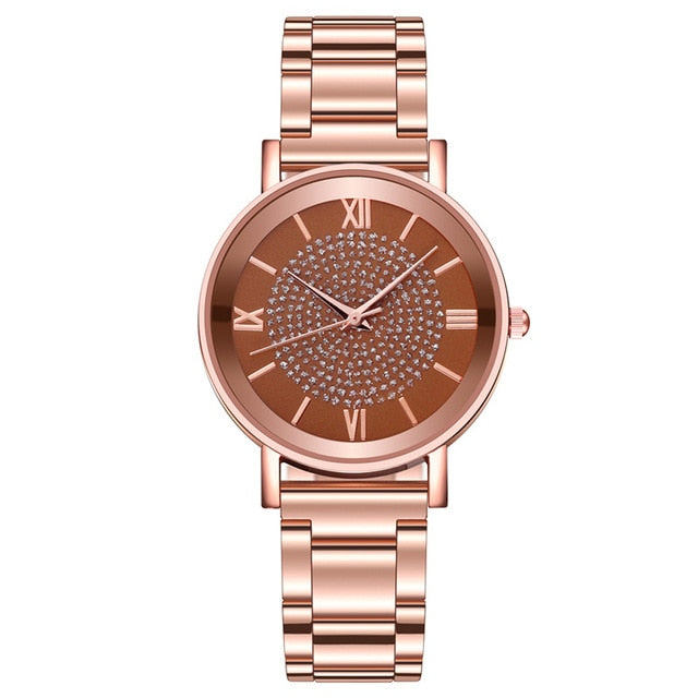 Women Watches 2020 Luxury Diamond Rose Gold Ladies Wrist Watches Magnetic Women Bracelet Watch For Female Clock Relogio Feminino